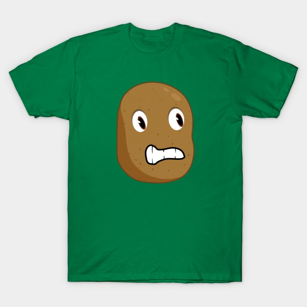 cute annoyed spud potato T-Shirt by AbstractA